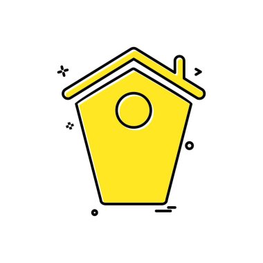 Emlak simge tasarlamak vektör