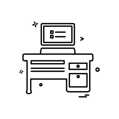 Bilgisayar simgesi tasarım vektörü