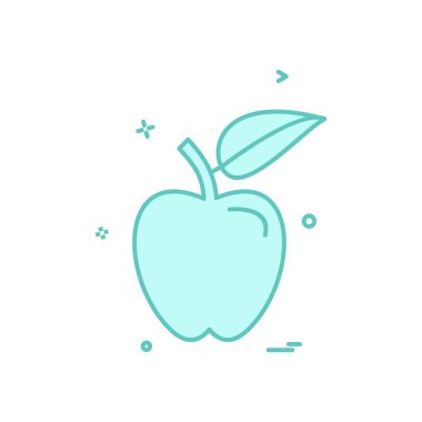 Apple simge tasarım vektörü