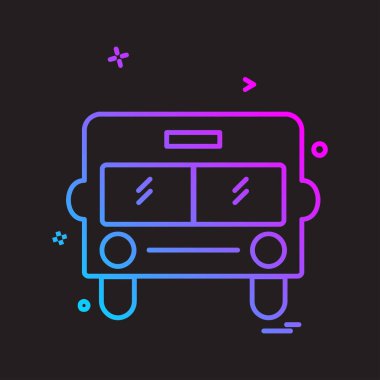 Seyahat simgesi tasarım vektörü 