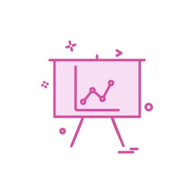 İş grafik simge tasarlamak vektör