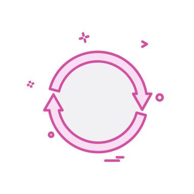 Simge tasarım vektörünü tazele