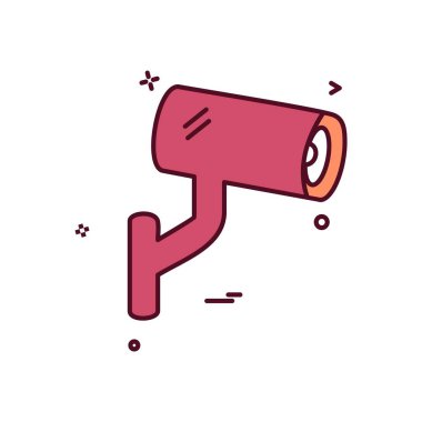 Kamera simgesi tasarım vektörü