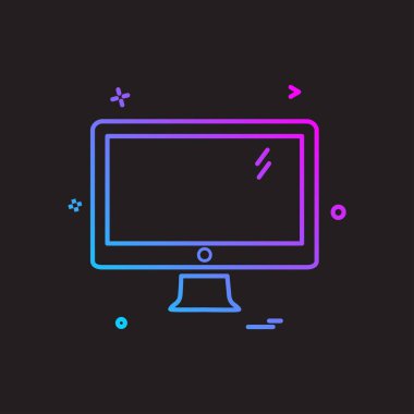 Web yerleşim simgesi tasarım vektörü