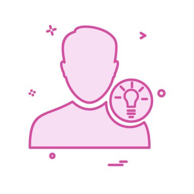 Avatar simge tasarlamak vektör