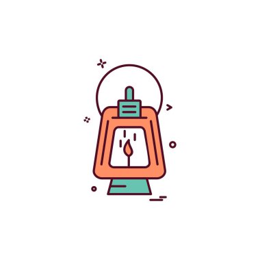 Fener simge tasarlamak vektör 