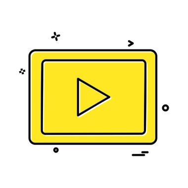 Simge tasarım vektörünü izle