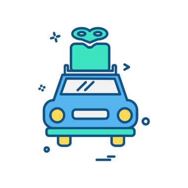 Simgesi tasarım, vektör çizim taşıma