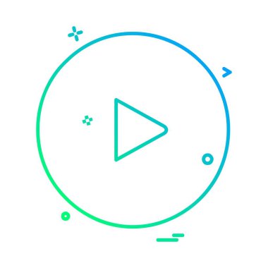 Ok simgesi tasarım vektörü