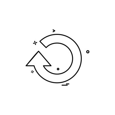 Simge tasarım vektörünü tazele