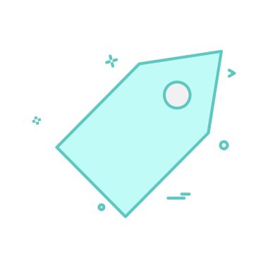 Satılık etiket simge tasarlamak vektör