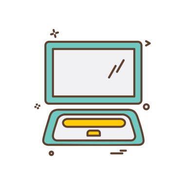 Bilgisayar simgesi tasarım vektörü