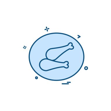 Gıda simge tasarlamak vektör