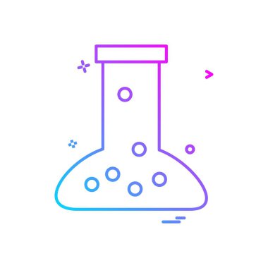 deney şişesi simge tasarlamak vektör