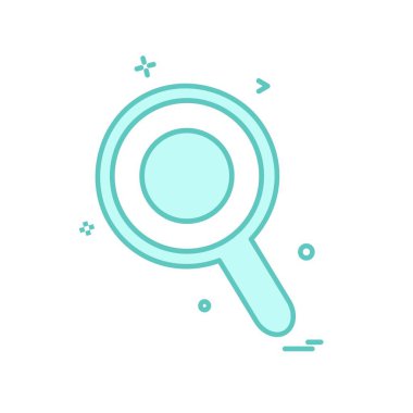 Arama simge tasarlamak vektör