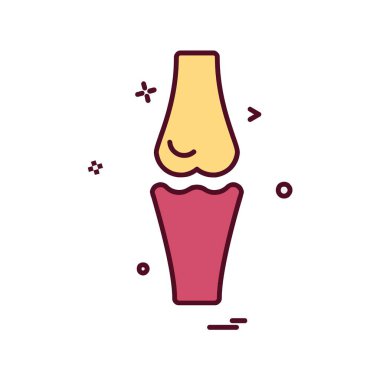 Tıbbi simge tasarım, renkli vektör çizim