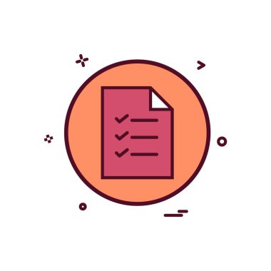 dosya temel simge vektör tasarımı