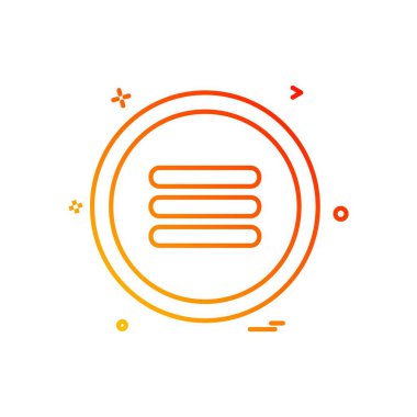 Kullanıcı arayüzü düğmesi simge tasarım vektörü