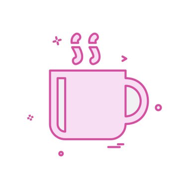 Çay simge tasarlamak vektör