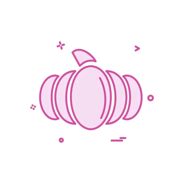 Halloween Icon Design Vector — Stock Vector
