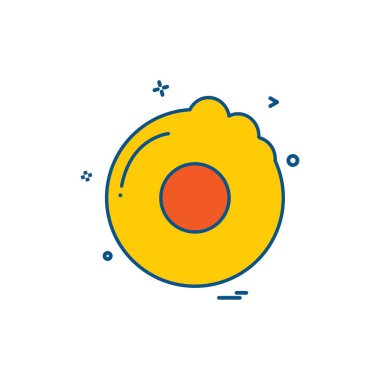 Gıda simge tasarlamak vektör