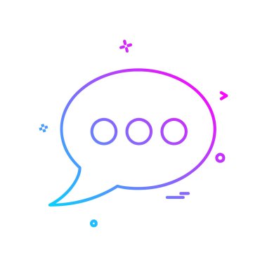 İleti simge tasarlamak vektör