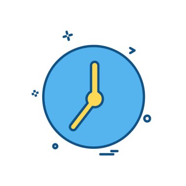 Kilit simgesi tasarım, vektör çizim