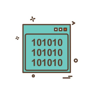 Web yerleşim simgesi tasarım vektörü