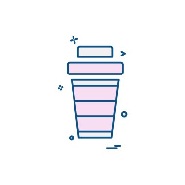 Gıda simgesi tasarım vektörü