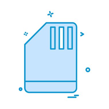 Belge simgesi tasarım vektörü 