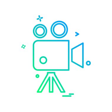 Sadece ortam simgesi beyaz arka plan üzerinde