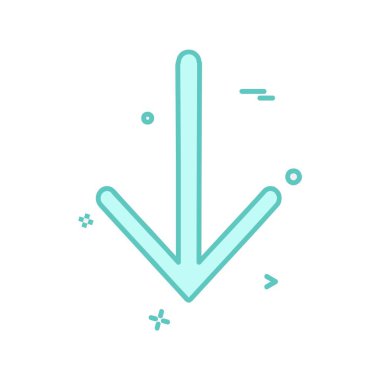 Ok simgesi tasarım vektörü