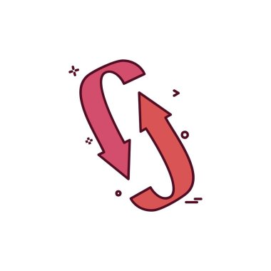 Simge tasarım vektörünü tazele