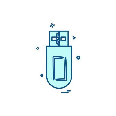 Bilgisayar Teknolojisi simgesi tasarım vektörü