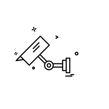 Güvenlik simgesi tasarım vektörü