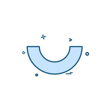 Meyve simgesi tasarım vektörü