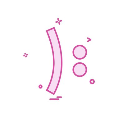 Emoji simge tasarım vektörü