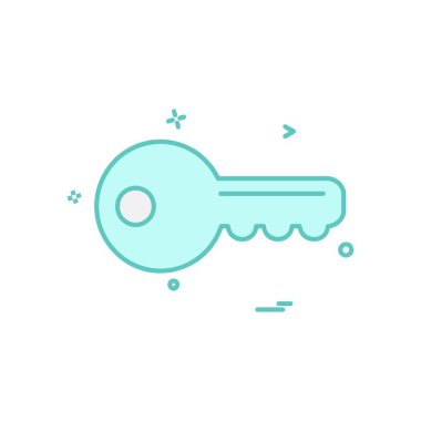 Anahtar simge tasarlamak vektör