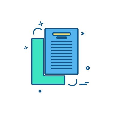 İş simgesi tasarım vektörü