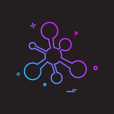 Simge tasarım vektörünü paylaş