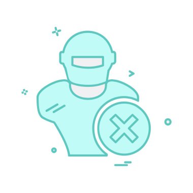 Avatar simge tasarlamak vektör