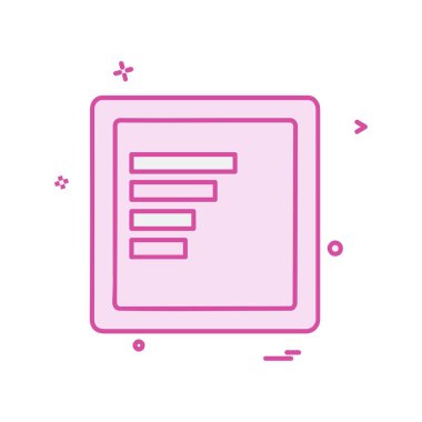 Dosya simgesi tasarım vektörü