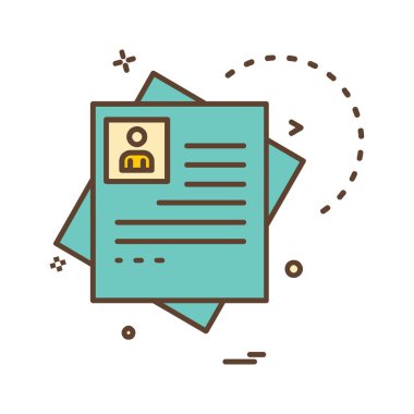 Dosya simgesi tasarım vektörü 