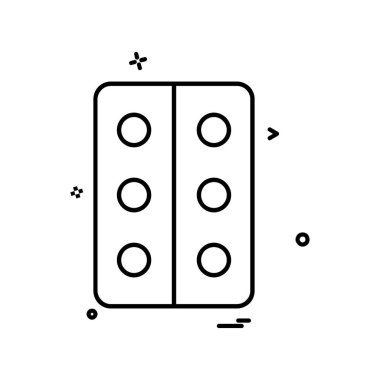 Tablet simge tasarlamak vektör