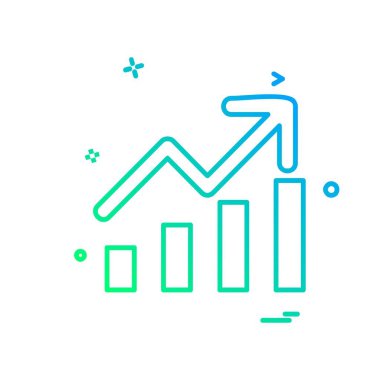 Grafik simgesi tasarım vektörü