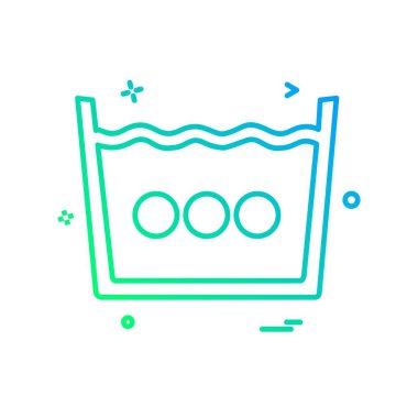 Su simge tasarlamak vektör 