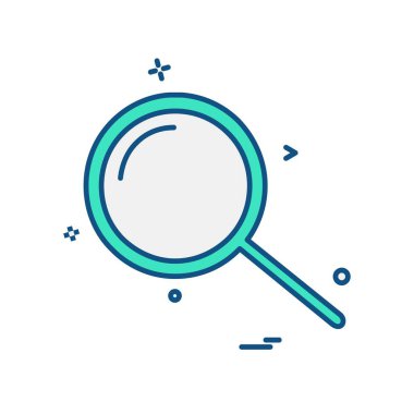 Arama simge tasarlamak vektör