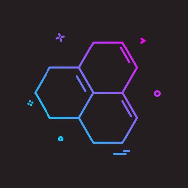 Tatlım simge vektör tasarımı