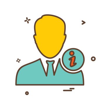 Avatar simge tasarlamak vektör