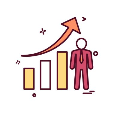 İş simgesi tasarım vektörü 